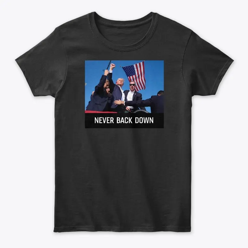 Never Back Down Top