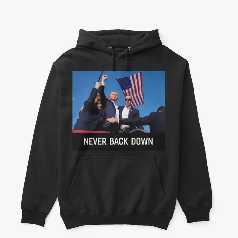 Never Back Down Top